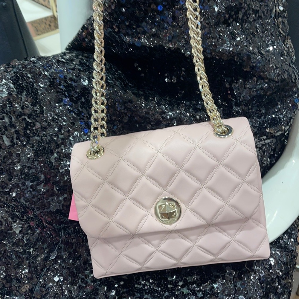 Kate Spade natalia small flap crossbody & SMALL ZIPAROUND WALLET - Picture 5 of 16